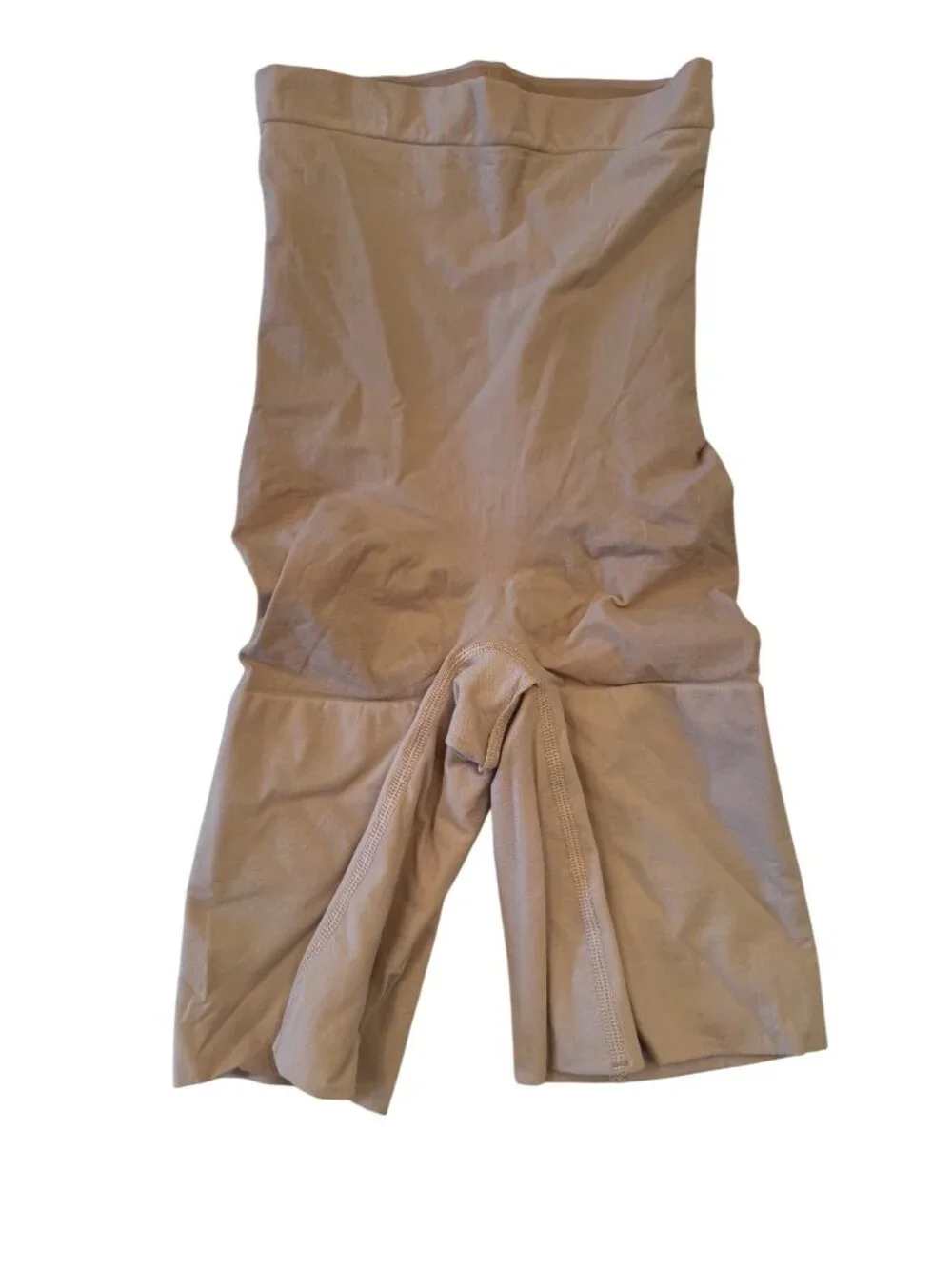 Spanx Higher Power Short Size Medium Soft Nude 6” Inseam Lightweight NWB